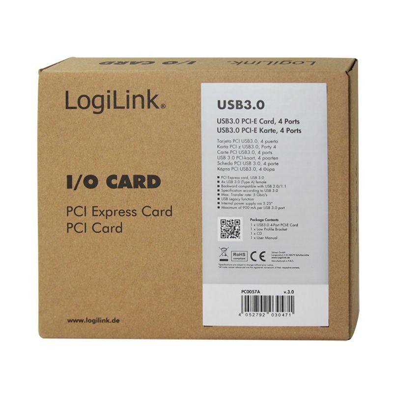 Placa Controladora USB LOGILINK PC0057A (VIA VL805 - Preto) — miniatura 6