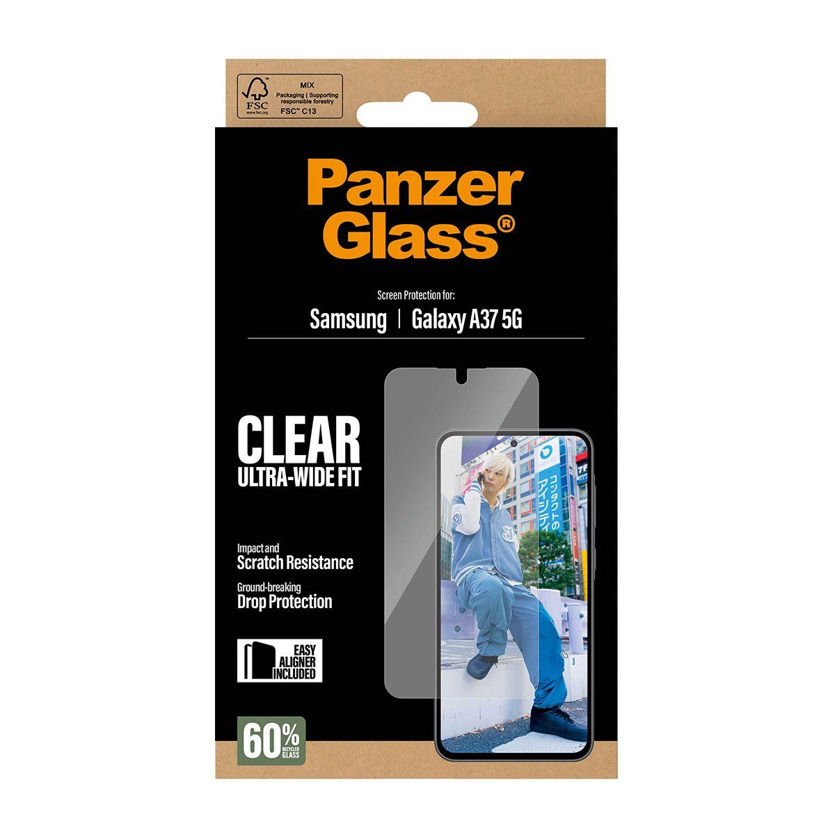 Película de Proteção de Ecrã PANZERGLASS Samsung Galaxy A37 5G (Samsung Galaxy A37 5G - Samsung - Transparente), miniatura 3