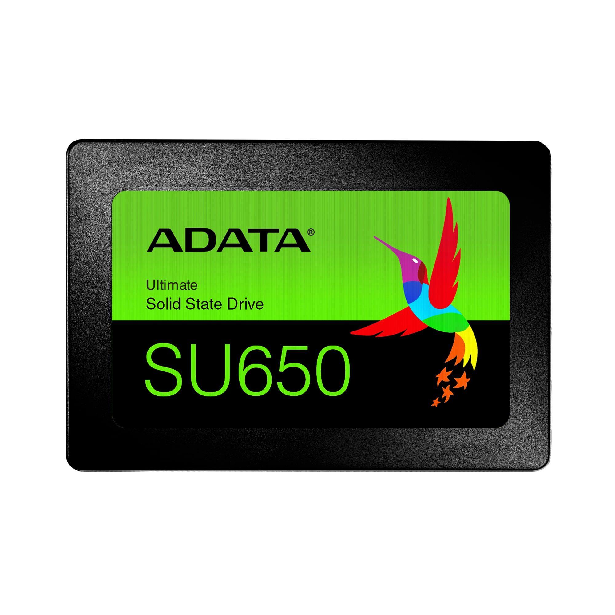 SSD ADATA Ultimate SU650 (1 TB - 2,5" - SATA - Preto)