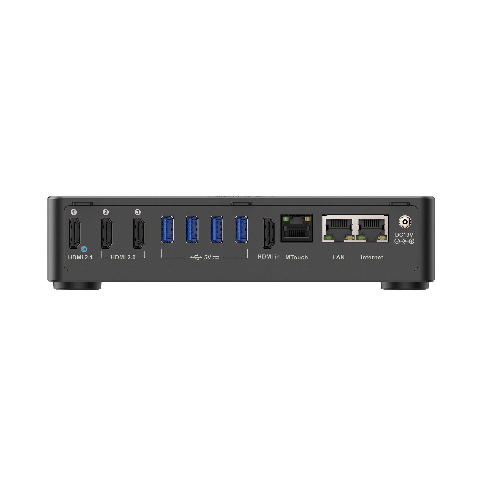 Mini PC YEALINK MCore4-MS (Windows 11 IoT Enterprise - Intel Core Ultra 5 - 125H - Preto) — miniatura 3