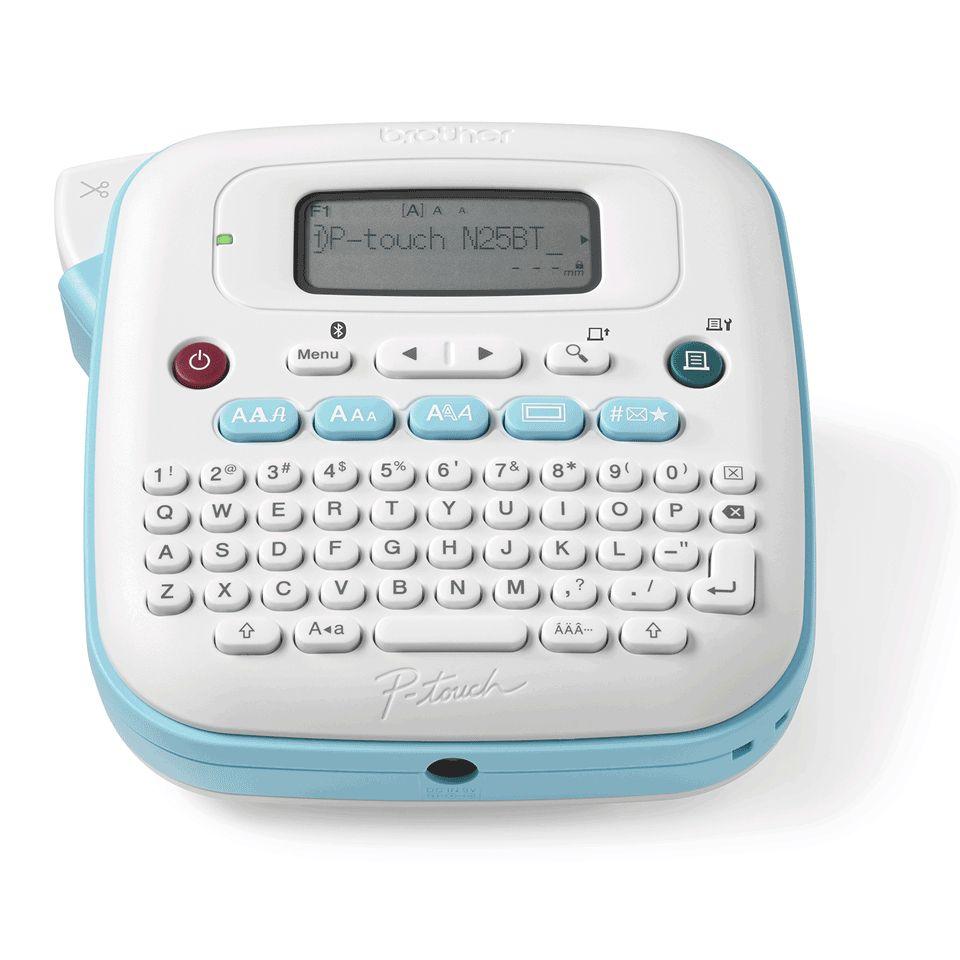 Impressora de Etiquetas BROTHER PT-N25BT (Sem fios - Android, iOS - Azul e Branco)