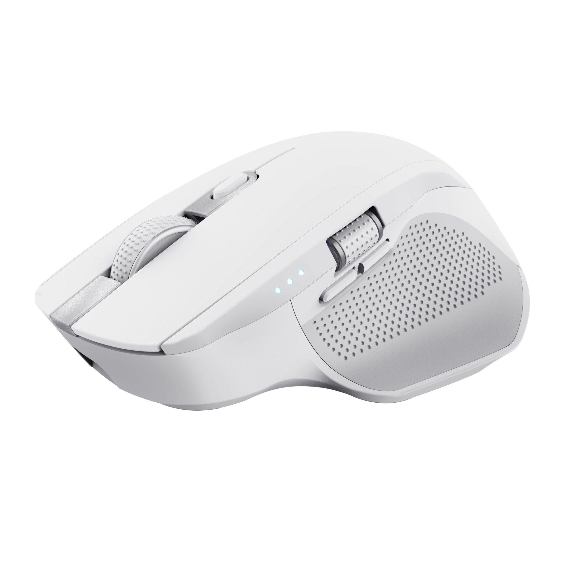 Rato TRUST Ozaa+ (Mão direita - 3200 DPI - Ótico - Branco), miniatura 3
