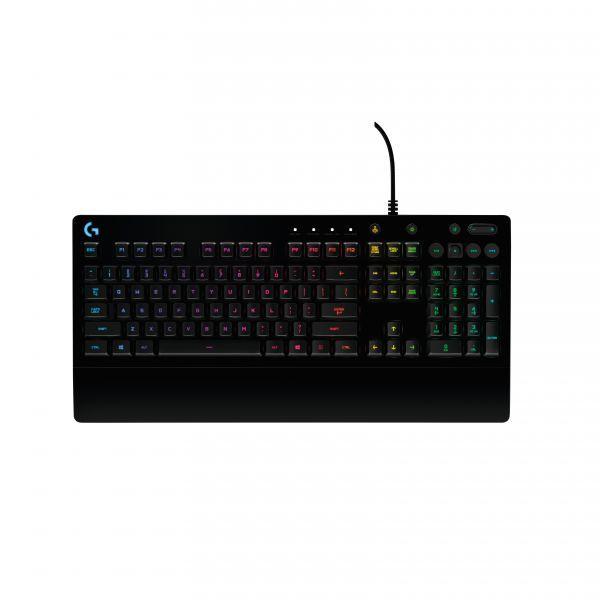 Teclado LOGITECH Prodigy G213 (Francês - Tamanho completo - USB - Preto)