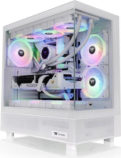 Caixa PC THERMALTAKE View 270 TG ARGB (ATX, EATX, micro ATX, Mini-ATX - PS2 - Midi Tower - Branco)