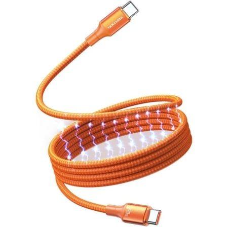 Cabo Magnético VENTION TSAOG (1,5 m - Laranja)