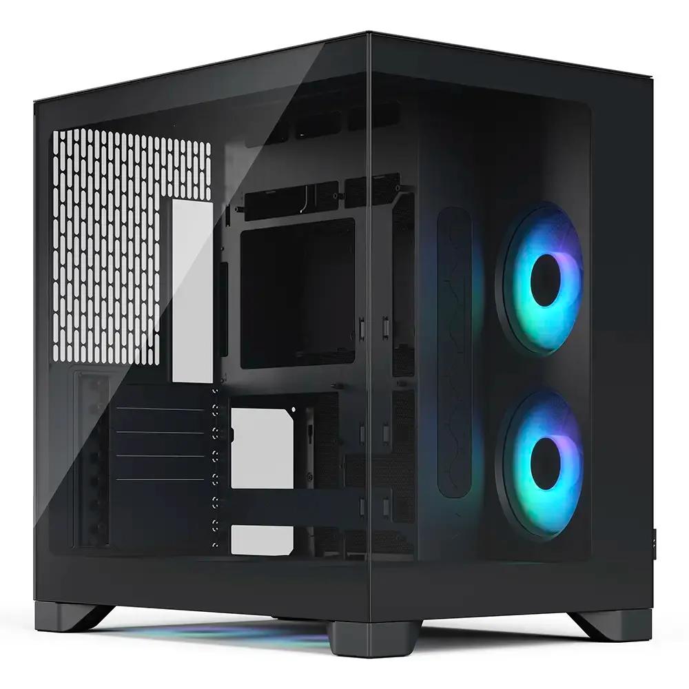 Caixa ATX FRACTAL DESIGN Pop 2 Vision RGB (ATX, E-ATX, Mini-ATX - Tower - E-ATX, Mini-ATX, ATX - Preto)