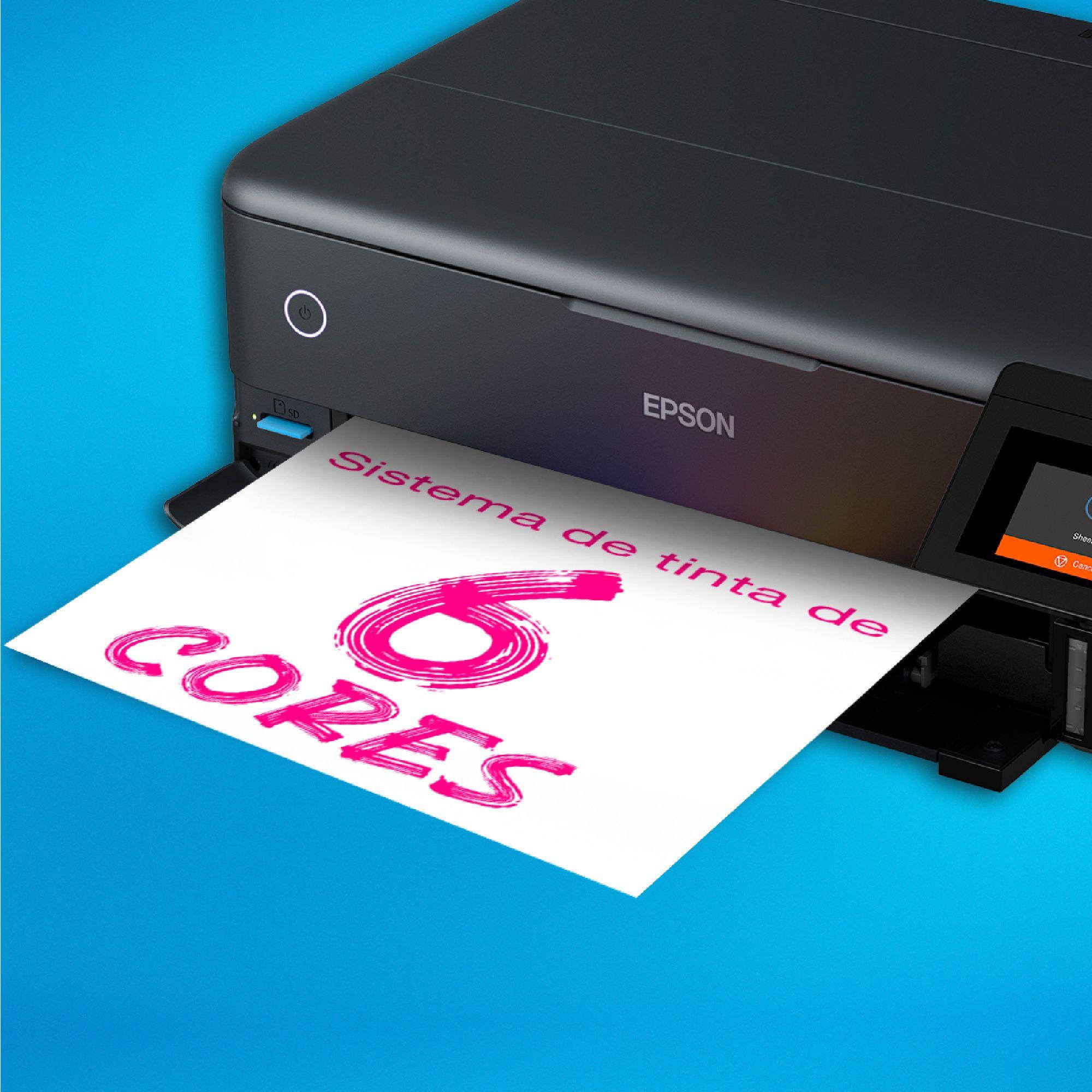 Impressora Multifunções EPSON EcoTank ET-8550 (A3 - Impressão a cores - WiFi / Bluetooth - Preto) — miniatura 8