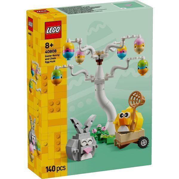LEGO 40808 Seasonal Caça aos Ovos do Coelhinho da Páscoa e Pintainho (8+ anos - 140 peças), miniatura 5
