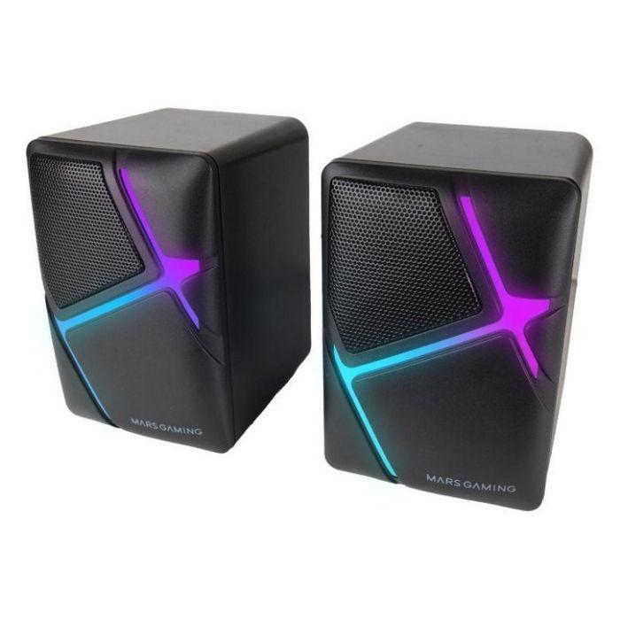 Colunas MARS GAMING MS-H (Com fios - 10 W - RoHS, FCC, CE - Branco), miniatura 3