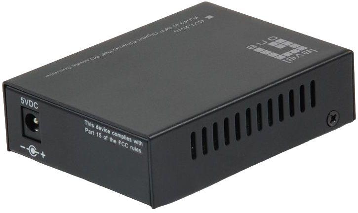 Conversor de Media LEVELONE GVT-2010 (10, 100 e 1000 Mbit/s - Preto), miniatura 2