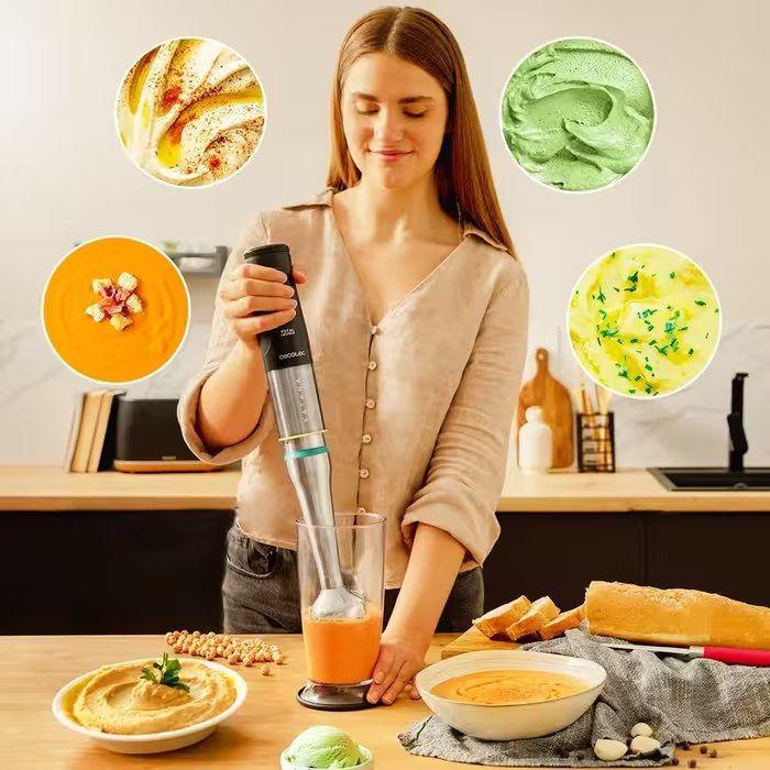 Varinha Mágica CECOTEC Katana 12 Cream B (1200 W - Preto e Prateado), miniatura 6