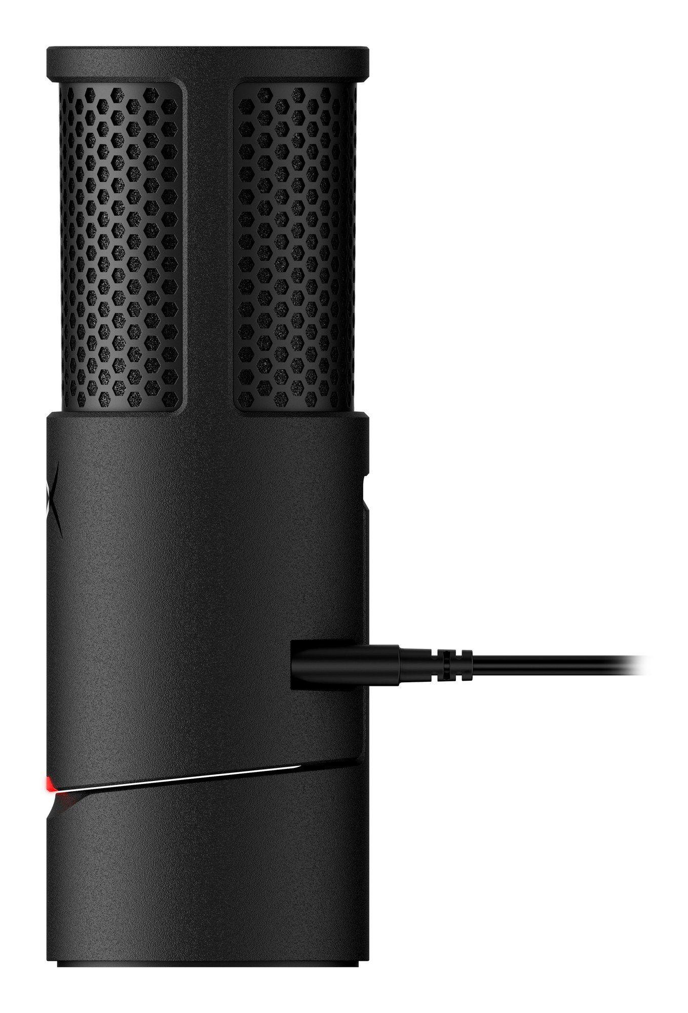 Microfone Gaming HYPERX SoloCast 2 (Com fios - USB - 96 kHz - Preto) — miniatura 3