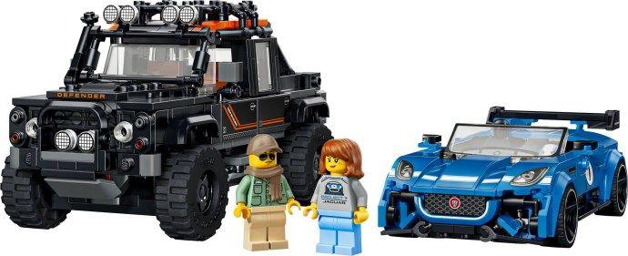 LEGO 77264 Speed Champions Jaguar Project 7 e Land Rover Defender (10+ anos - 740 peças) — miniatura 2