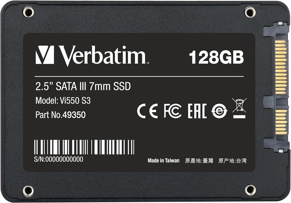 SSD VERBATIM Vi550 (128 GB - 2,5" - SATA - Preto) — miniatura 4