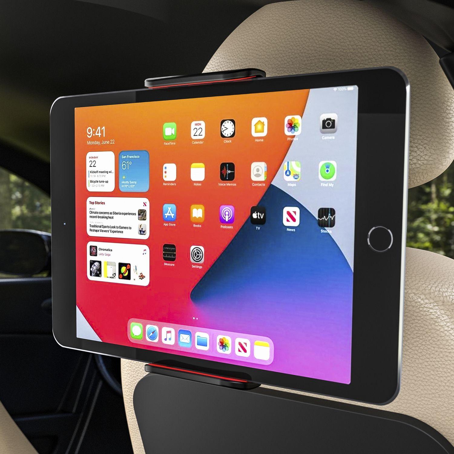 Suporte de Carro para Telemóvel e Tablet AISENS MSC1P-105 (Preto e Vermelho), miniatura 5