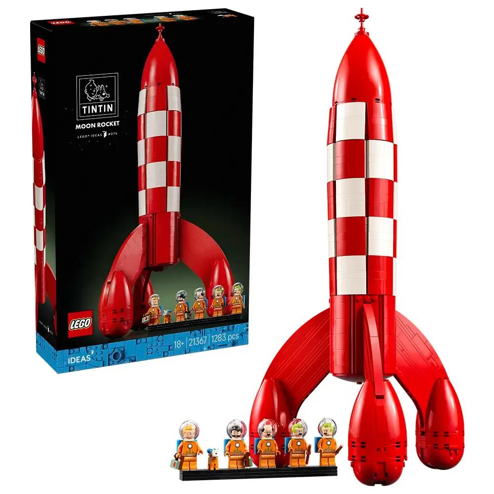 LEGO 21367 Ideas Foguetão Lunar de Tintin® (18+ anos - 1283 peças), miniatura 3