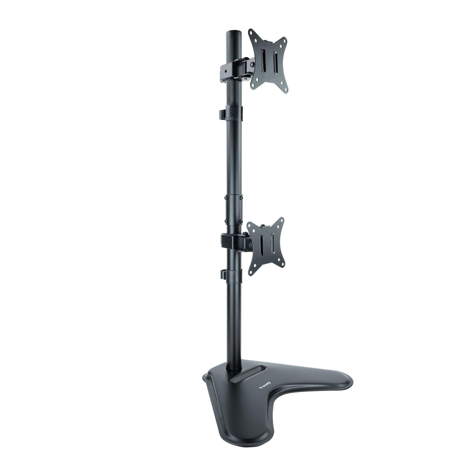 Suporte de Secretária para 2 Monitores TOOQ DB1703TNV-B (100 x 100 mm - 75 x 75 mm - 81,3 cm - Preto)