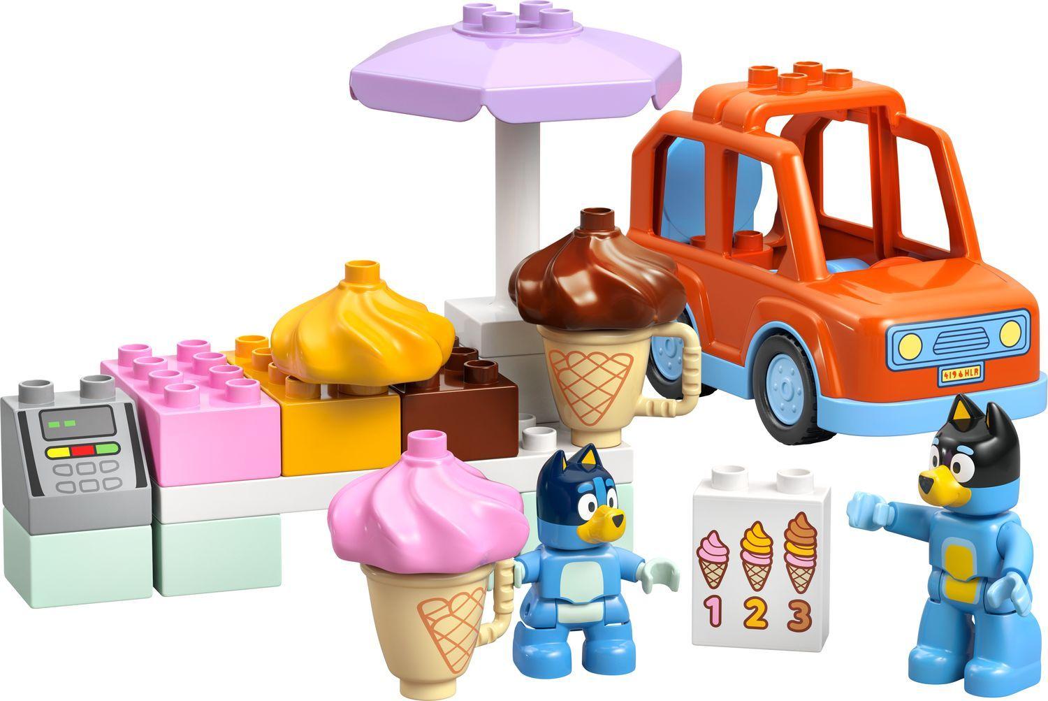 LEGO 10458 Duplo Passeio Para Gelados com a Bluey (2+ anos - 22 peças)