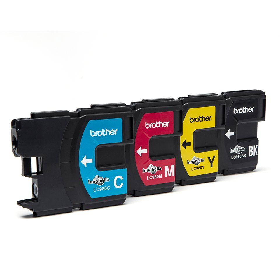 Tinteiros BROTHER LC980VALBP (300 páginas - Preto, Ciano, Magenta e Amarelo), miniatura 3