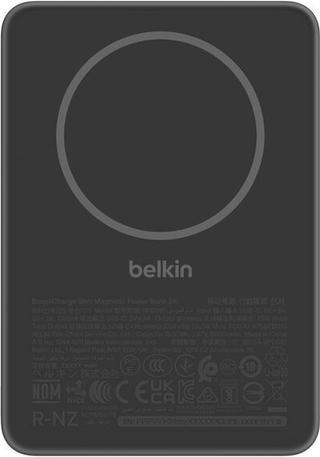 Powerbank Magnética BELKIN BPD010hqBK (5000 mAh - USB Tipo-C - Preto)