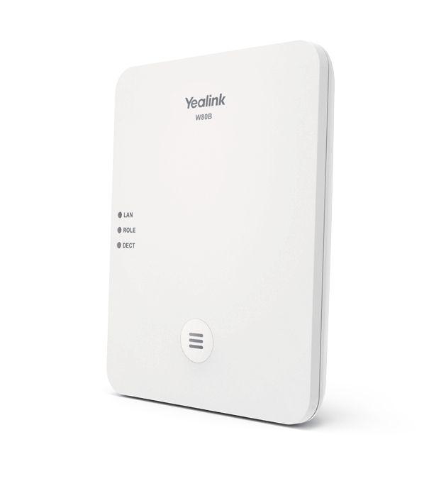 Estação Base DECT IP YEALINK W80B (Branco) — miniatura 2