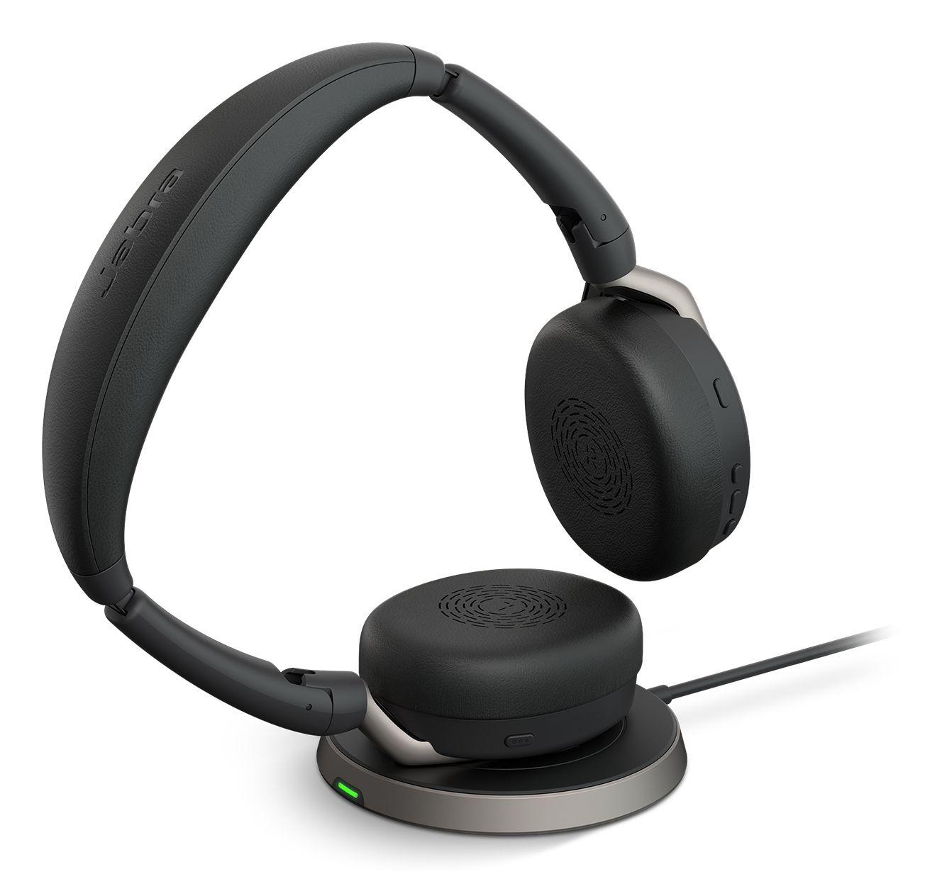 Headset JABRA Evolve2 65 Flex Link380a UC Stereo WLC (Binaural - Sem fios - 2,8 cm - Preto) — miniatura 4