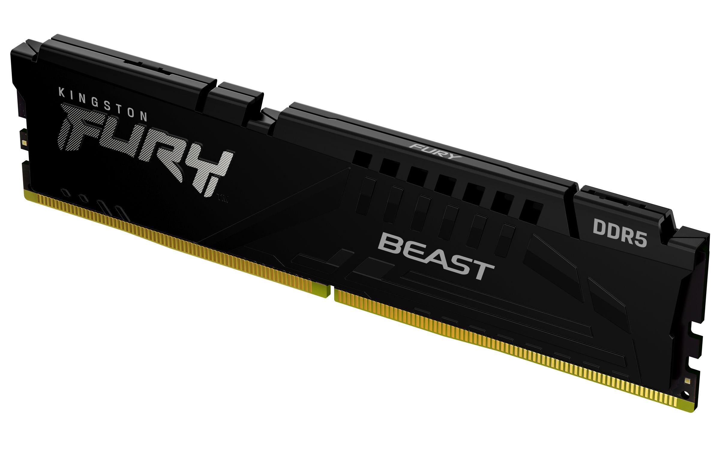 Memória RAM KINGSTON FURY Beast KF560C30BBE-32 (6000 MHz - 32 GB - DIMM)