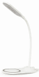 Candeeiro de Secretária GEMBIRD TA-WPC10-LED-01-W (Branco)