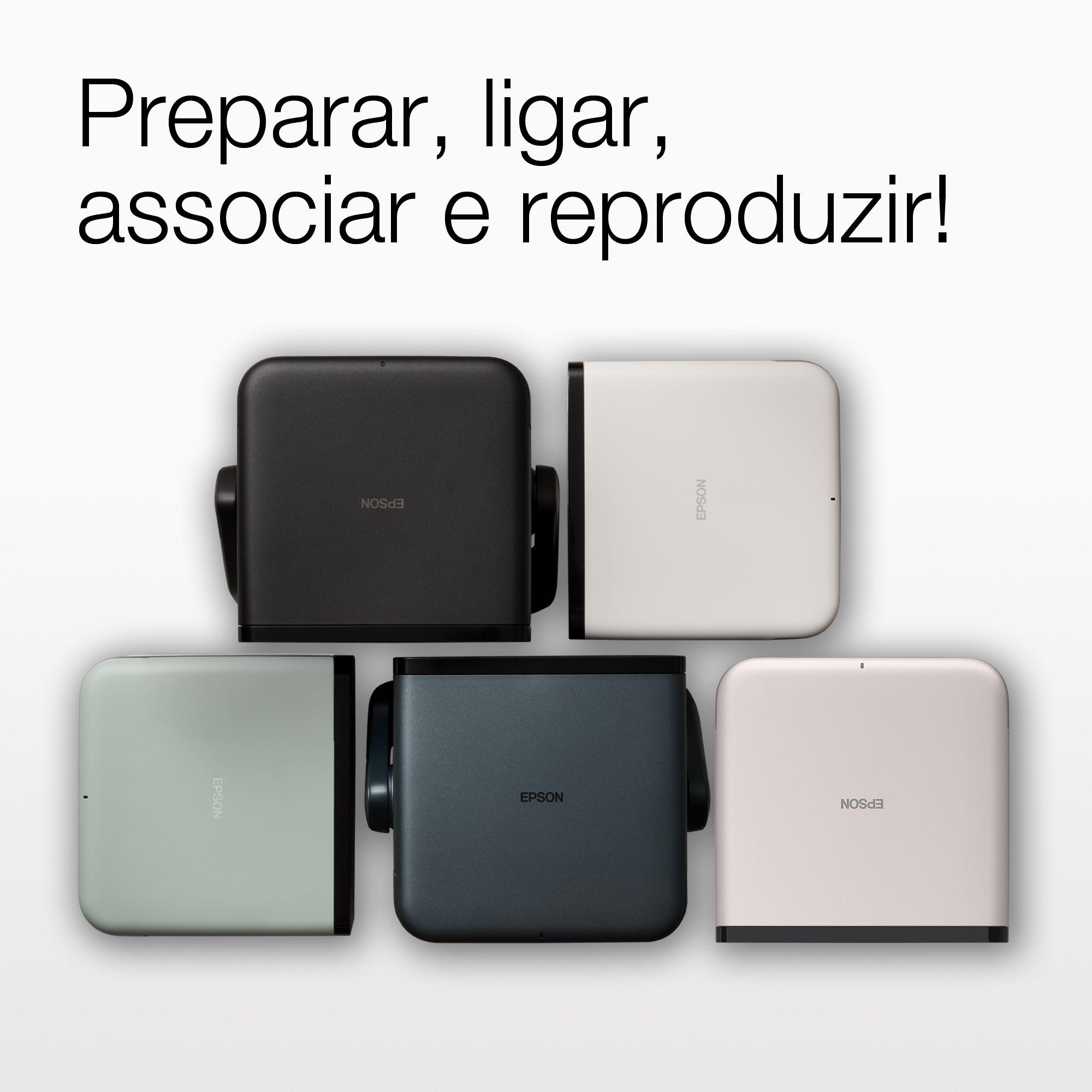 Projetor EPSON EF-22B (1080p - 30-150 polegadas - Google TV - Preto) — miniatura 2
