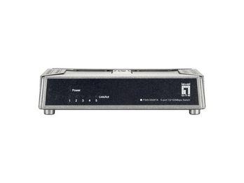 Switch LEVELONE FSW-0508TX (Fast Ethernet - 48 KB - 1 Gbit/s - Preto e Cinzento), miniatura 2
