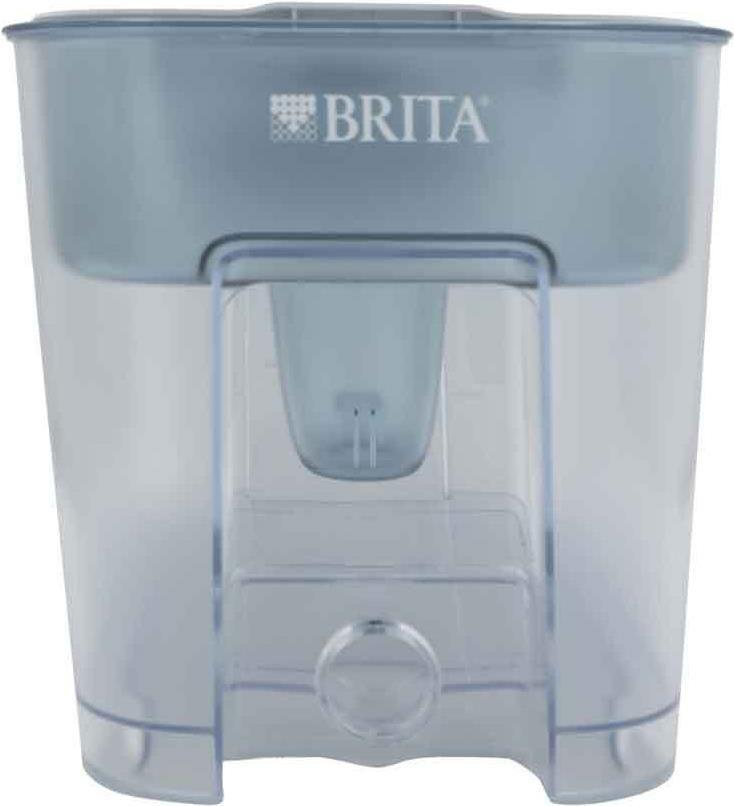 Dispensador de Água Filtrada BRITA Flow 8,2L Basic (Altura 22 cm - Azul e Branco)