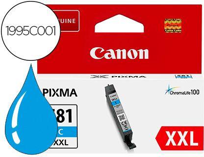 Tinteiro CANON CLI-581C XXL (282 páginas - Ciano) — miniatura 2