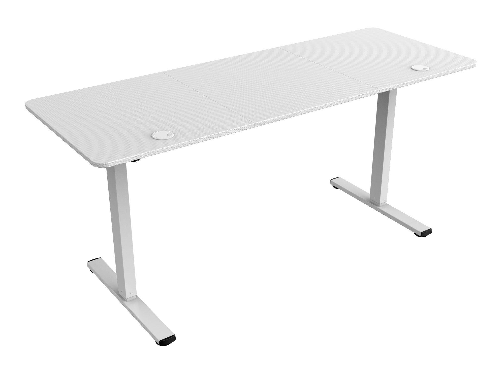 Secretária Gaming Elétrica MARS GAMING MGD-ERGOPRO160W (1600 x 600 mm - 60 kg - Forma retangular - Branco) — miniatura 5