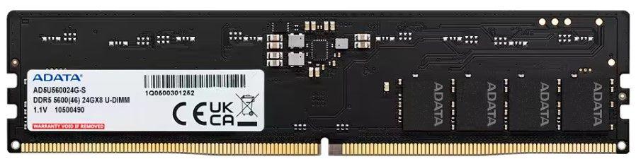 Memória RAM ADATA AD5U560024G-S (5600 MHz - 24 GB - DIMM)