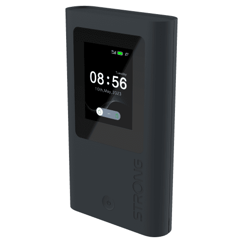 Router Portátil STRONG 5GMIFIAX1800 (1201 Mbit/s - Banda dupla - Não disponível - Preto), miniatura 2