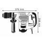 Martelo Demolidor BOSCH GSH 3 E Professional (Azul), miniatura 2