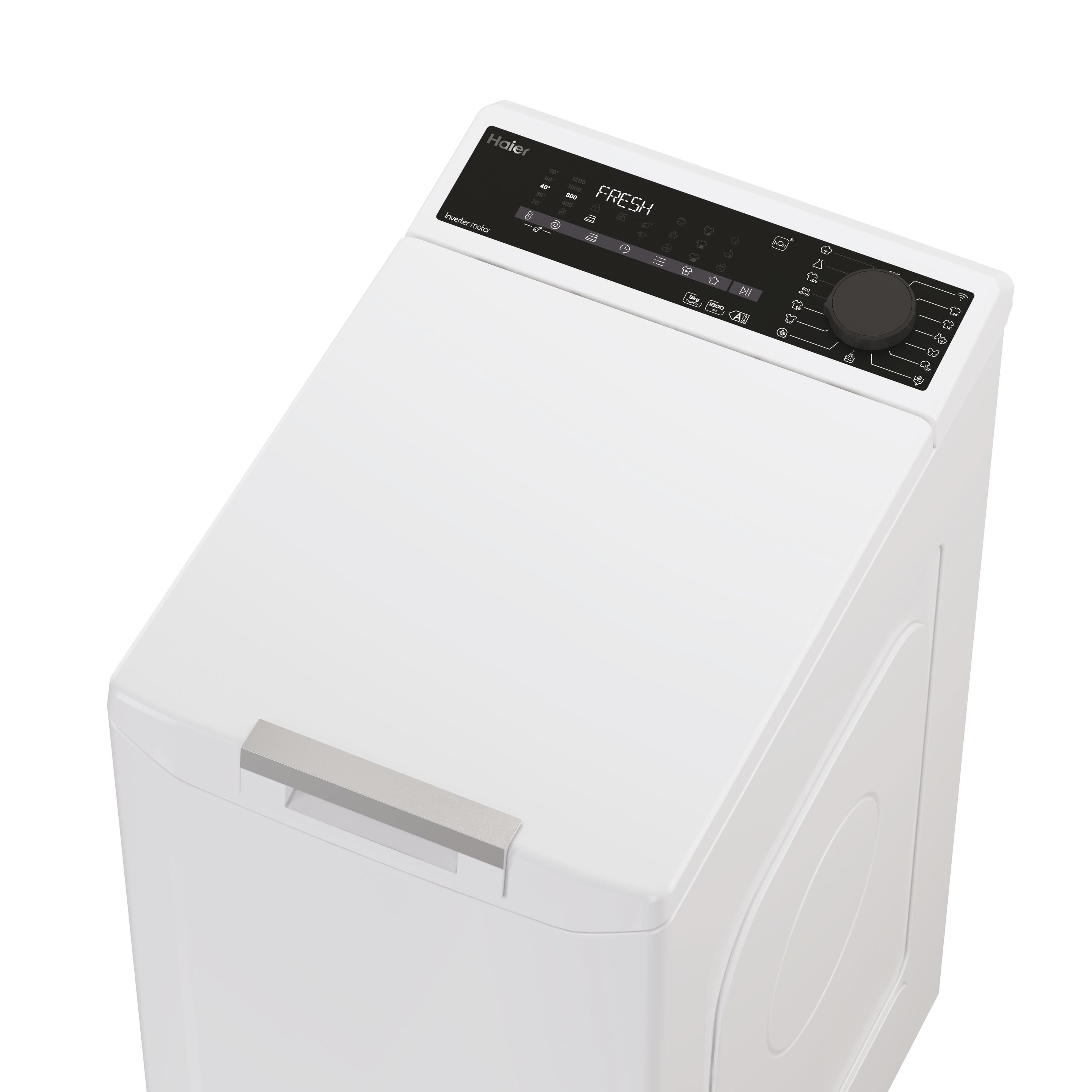 Máquina de Lavar Roupa Independente HAIER THASN286TM5S (1200 RPM - B - C - Branco) — miniatura 4