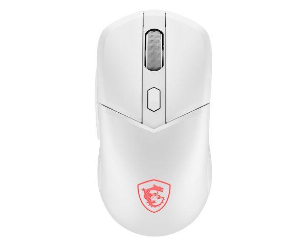 Rato MSI Versa 300 (Mão direita - 8000 DPI - Ótico - Branco)