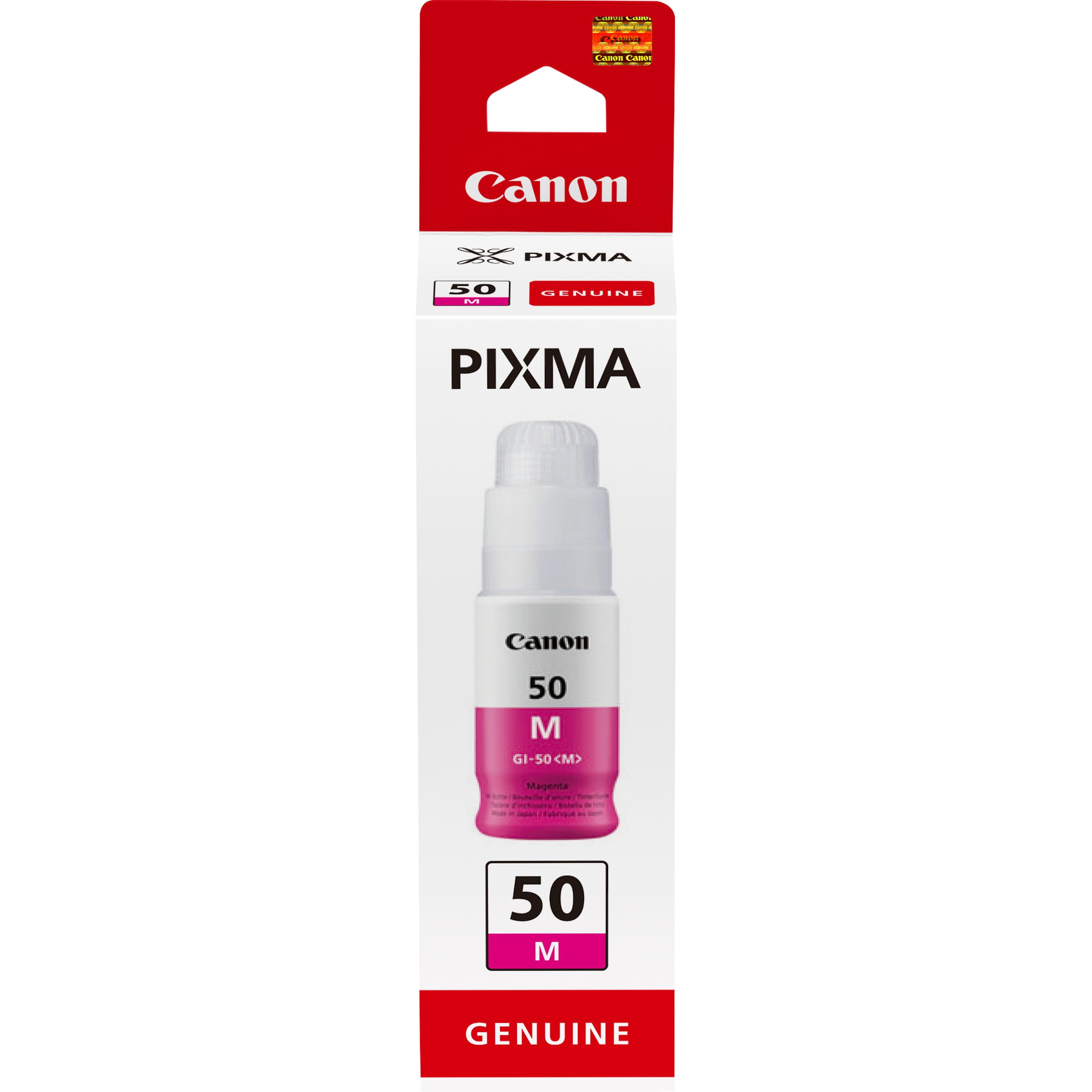 Tinteiro CANON GI50M/3404C001 (7700 páginas - Magenta)