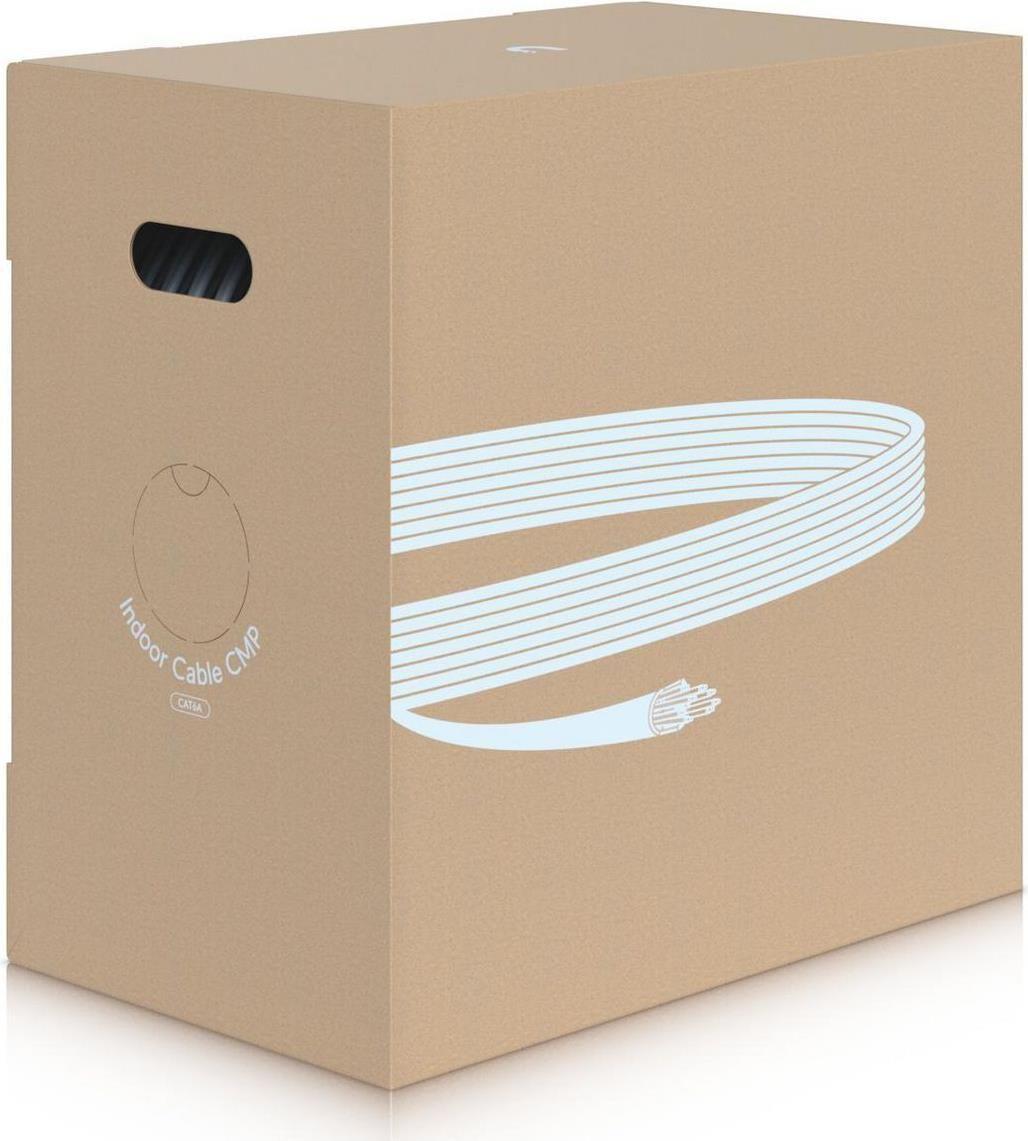 Cabo de Rede UBIQUITI UACC-CABLE-C6A-CMP (305 m - Cat6A)