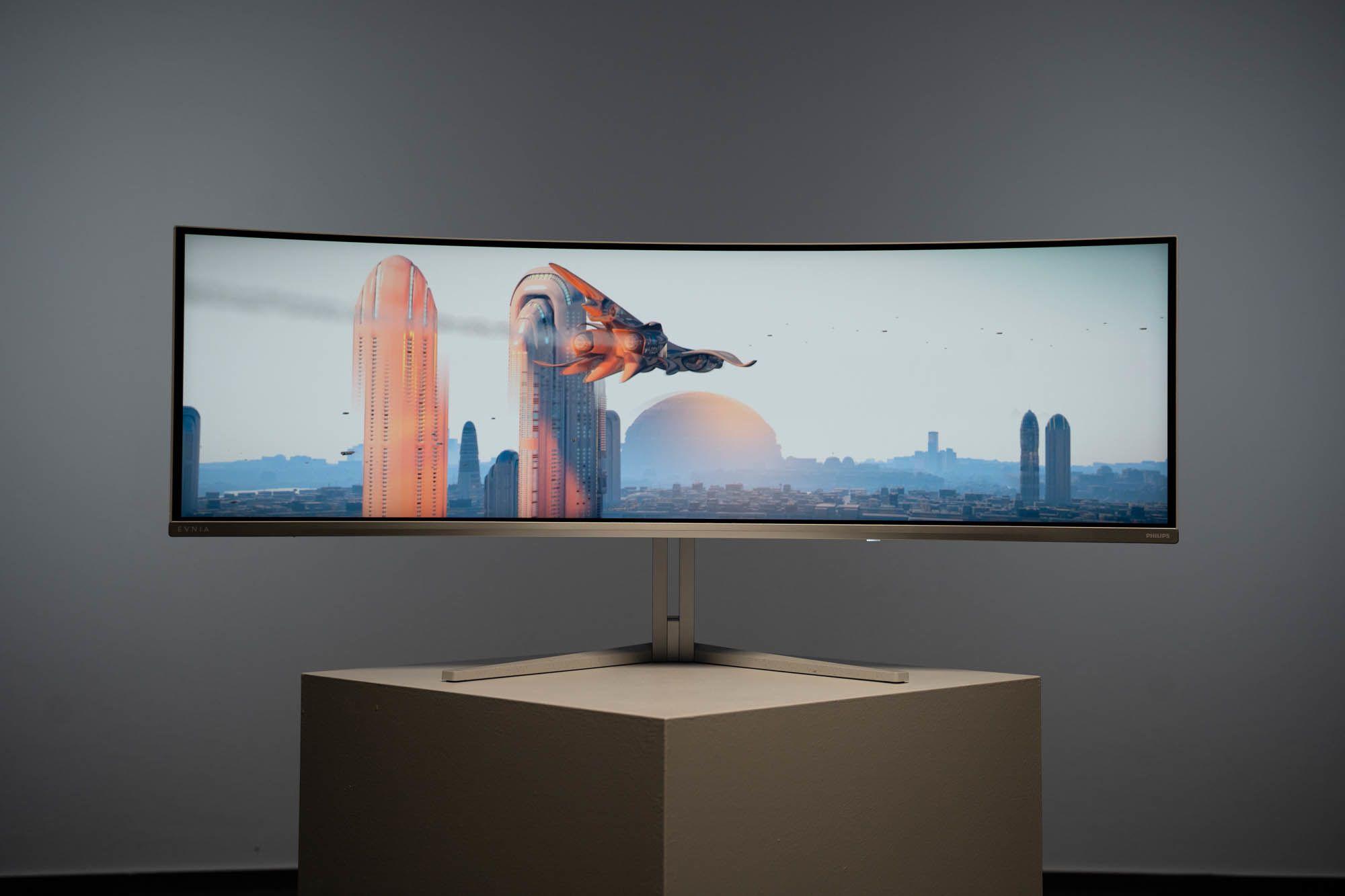 Monitor PHILIPS Evnia 49M2C8900/00 (48,9" - OLED - 240 Hz - Branco) — miniatura 8
