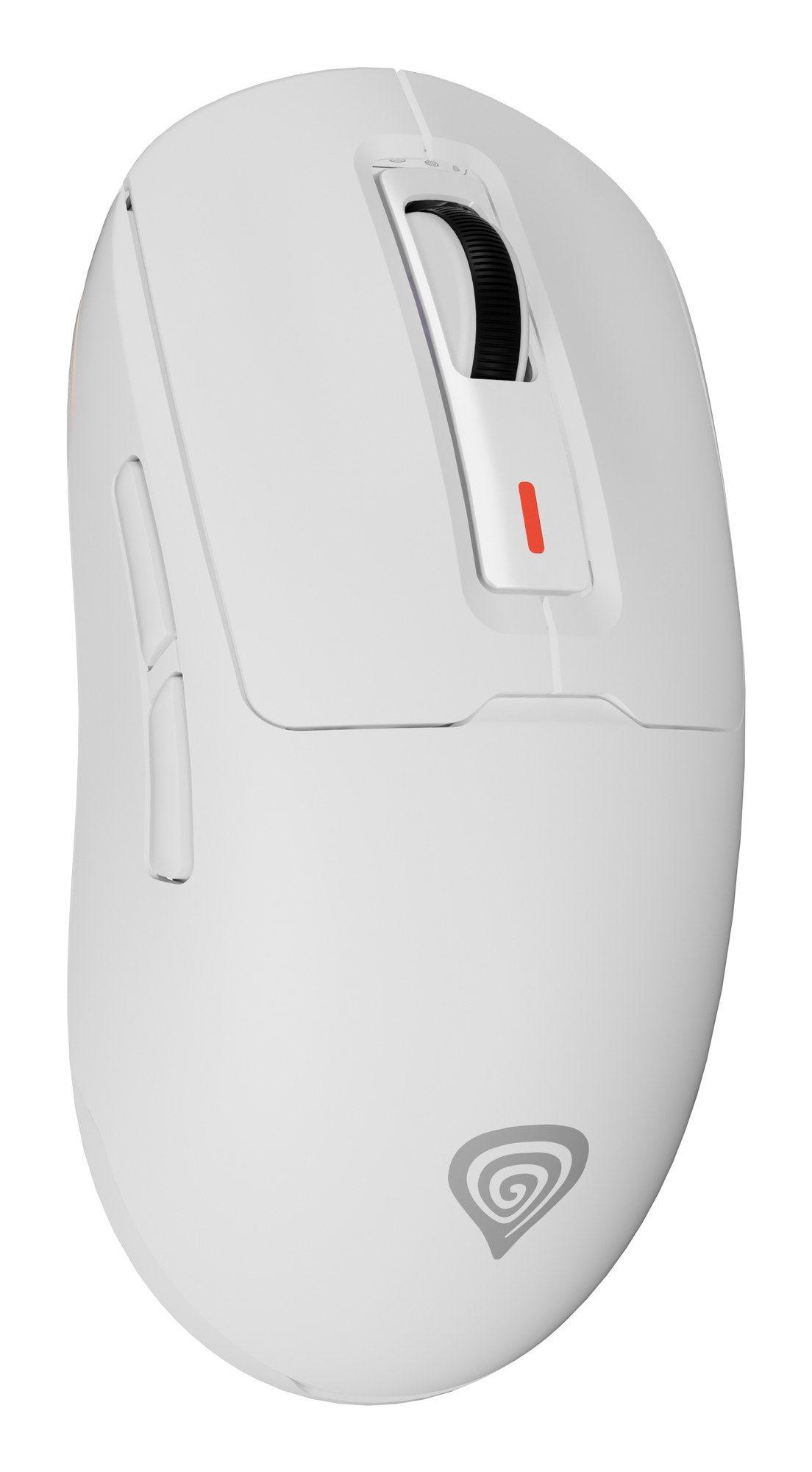 Rato GENESIS Zircon 660 PRO (Ambidestro - 26000 DPI - Ótico - Branco) — miniatura 8
