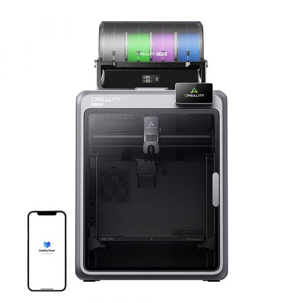 Impressora 3D CREALITY K2 Pro Combo (USB, Ethernet, Wi-Fi - Preto) — miniatura 2