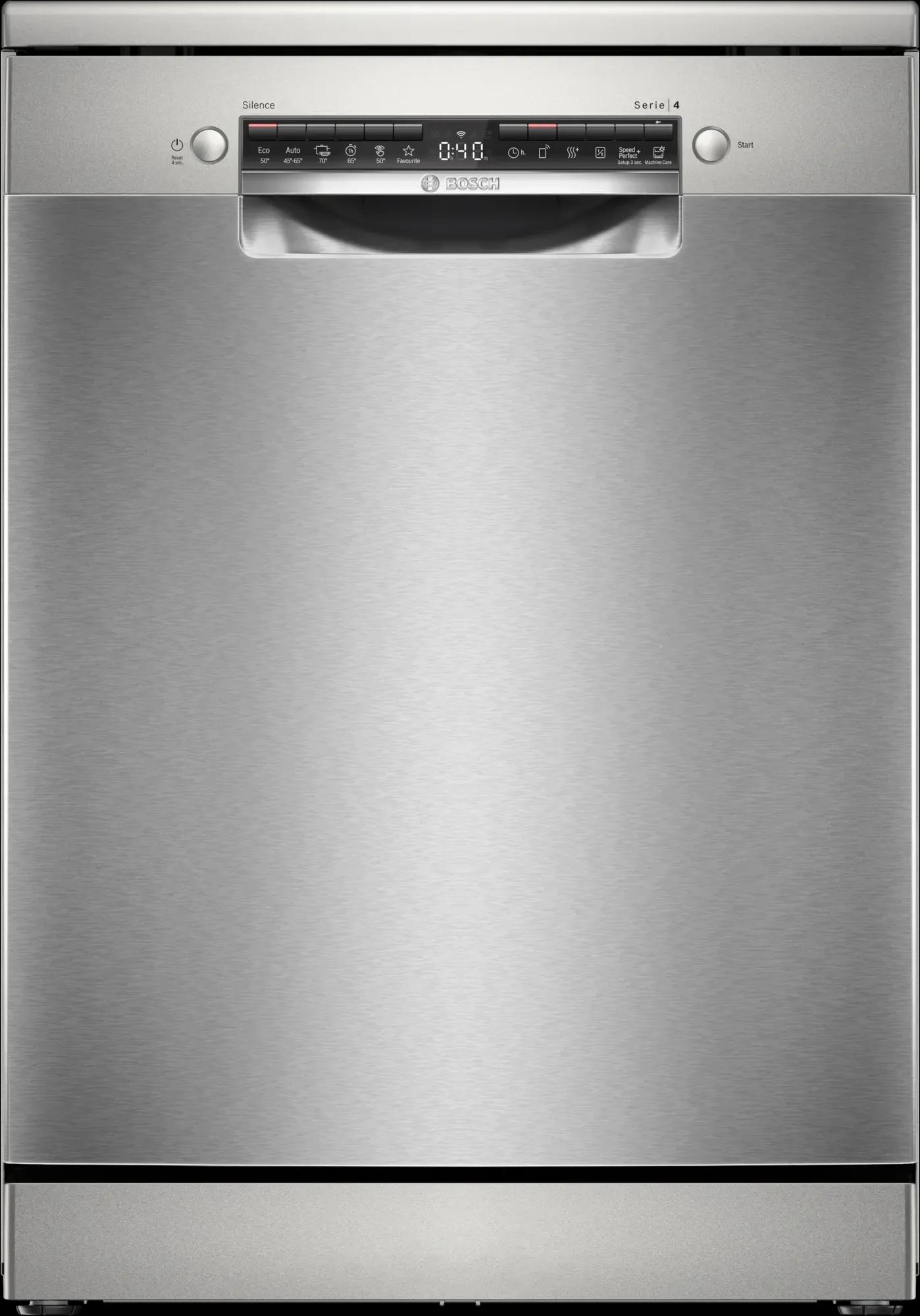 Máquina de Lavar Loiça Independente BOSCH SMS4HVI03E (Largura 60 cm - 14 talheres - Inox), imagem 1