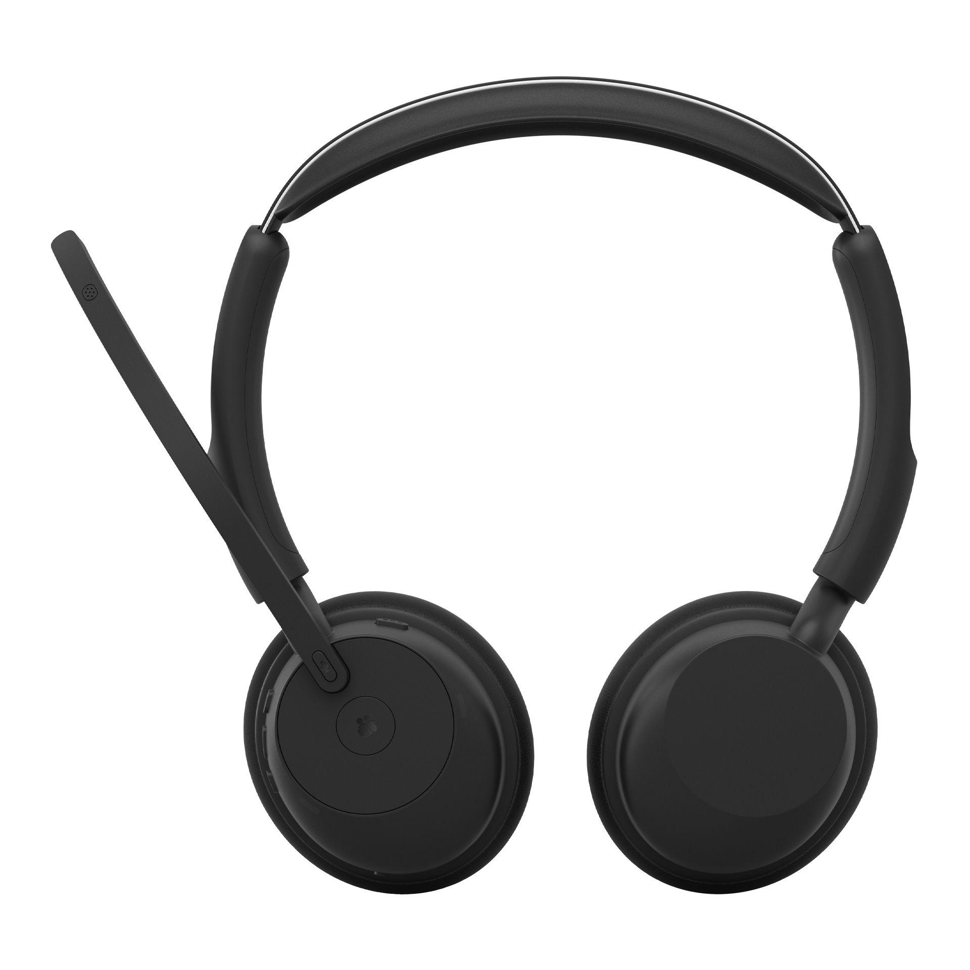 Headset JABRA Evolve3 45 Stereo Link 390a MS Stand (Binaural - Sem fios - Supra-aural - Preto), miniatura 4