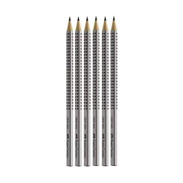 Lápis de Grafite FABER-CASTELL Grip 2001 (Madeira)