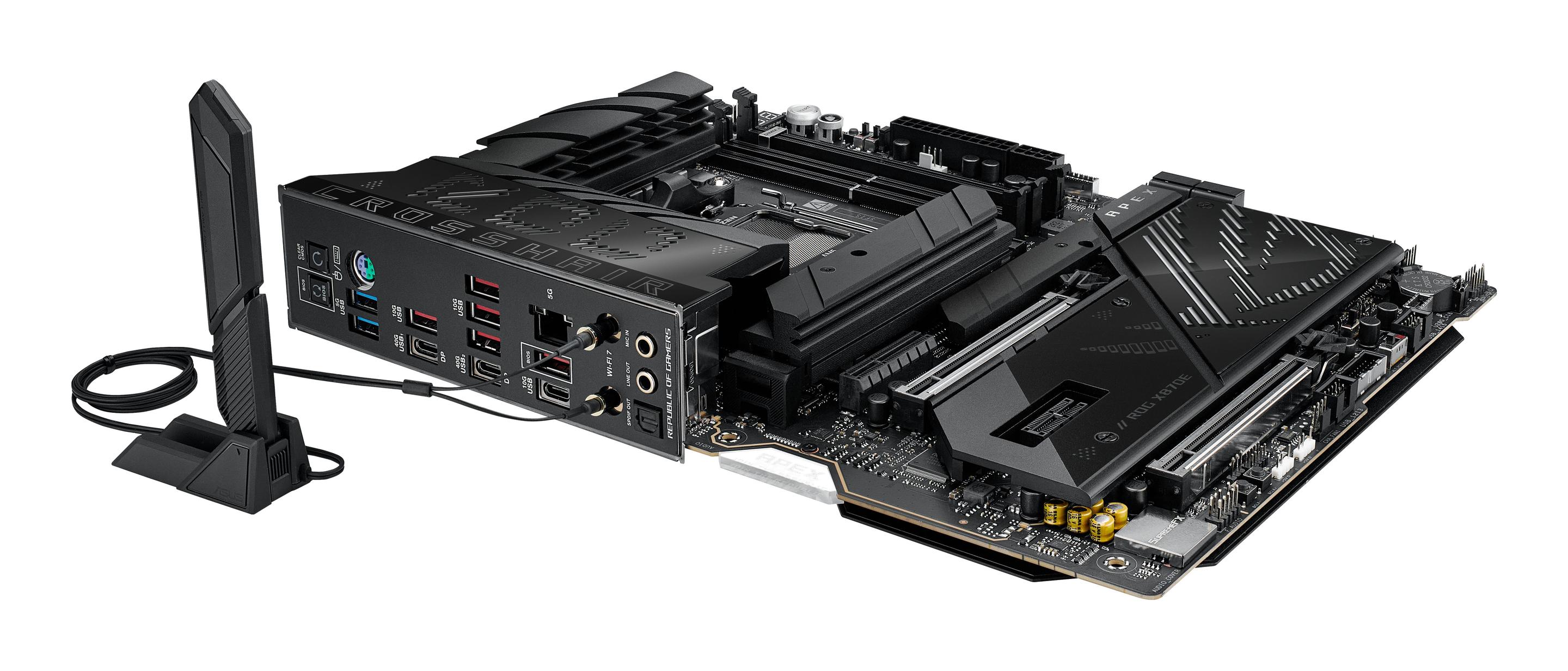 Motherboard ASUS ROG Crosshair X870E Apex (AM5 - ATX - Duplo canal - Preto), miniatura 10