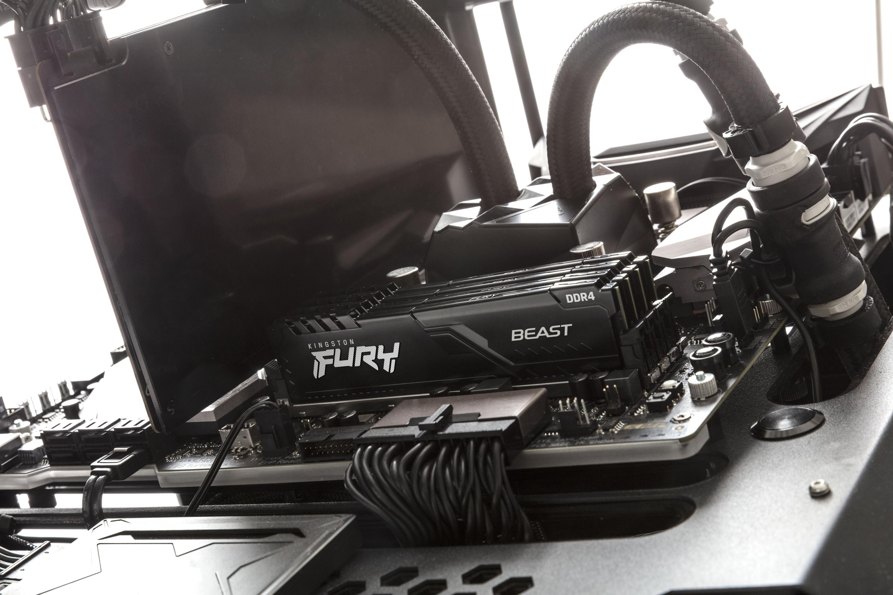 Kit de Memória RAM DDR4 KINGSTON FURY Beast KF432C16BB1K2/32 (3200 MHz - 32 GB - DIMM) — miniatura 8