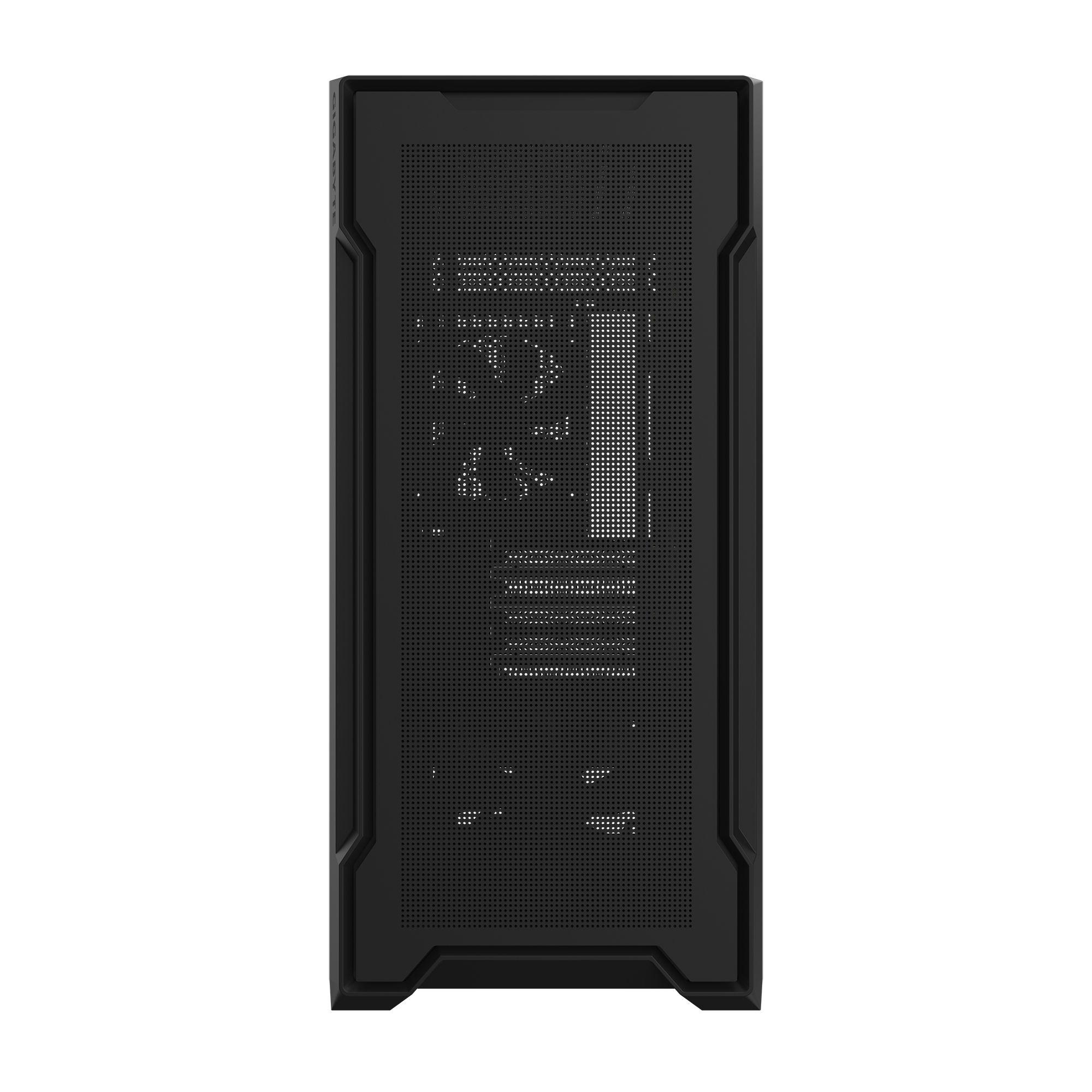 Caixa PC Gaming GIGABYTE C102G (micro ATX, Mini-ITX - Midi Tower - ATX, micro ATX, Mini-ITX - Preto) — miniatura 3