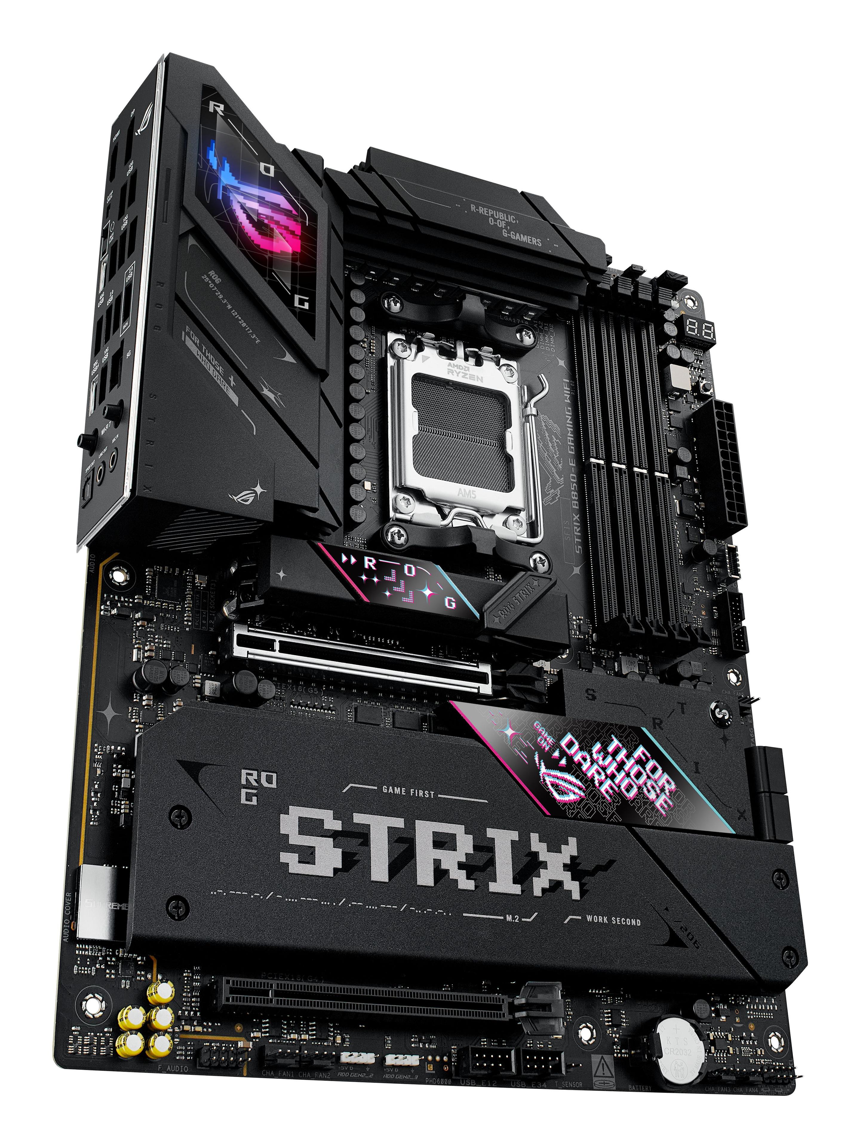 Motherboard ASUS ROG STRIX B850-E GAMING WIFI (AM5 - ATX - Duplo canal - Preto) — miniatura 6